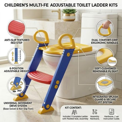 Children Toilet Ladder - VelzaroaeVelzaroae